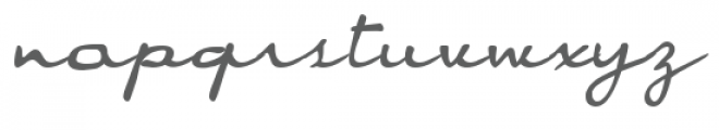 zp retrorific script oblque Font LOWERCASE