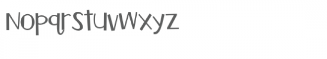 zp scamper Font LOWERCASE