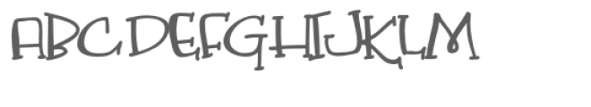 zp schnuggles serif Font UPPERCASE