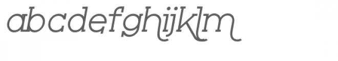 zp serif velour Font LOWERCASE