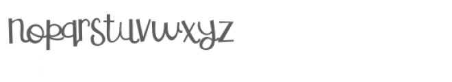 zp snoogapie script Font LOWERCASE