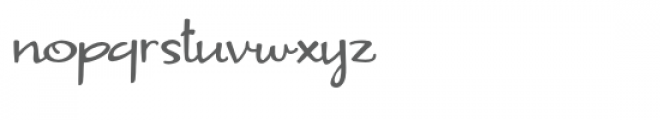 zp sugar cookie Font LOWERCASE