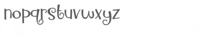 zp vixen Font LOWERCASE