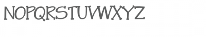 zp xavier serif Font UPPERCASE