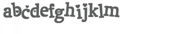 zp znut valentine Font LOWERCASE