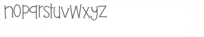 zp zoopalouza serif Font LOWERCASE