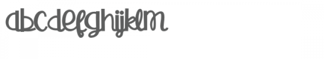 zp zweetie bum script bold Font LOWERCASE