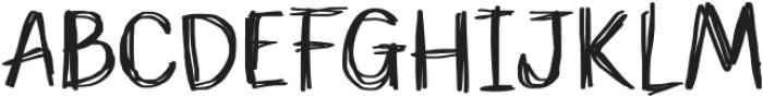 ZRTW Bokerough Regular otf (400) Font UPPERCASE