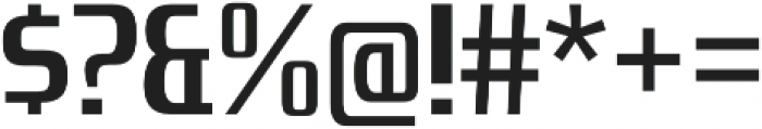 Zrnic SemiBold otf (600) Font OTHER CHARS