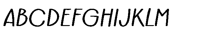 ZRTW Loverynote Font UPPERCASE