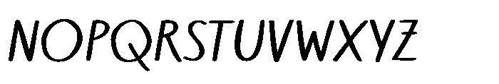 ZRTW Loverynote Font LOWERCASE