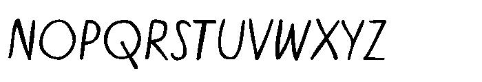 ZRTW Spirinotes Font UPPERCASE