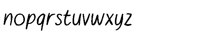 ZRTW Spirinotes Font LOWERCASE