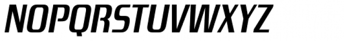 Zrnic SemiBold Italic Font UPPERCASE