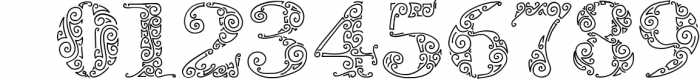 ZsylettPro decorative font Font OTHER CHARS