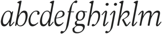 ZT Bros Oskon 90s Light Semi Expanded Italic otf (300) Font LOWERCASE