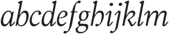 ZT Bros Oskon 90s Semi Expanded Italic otf (400) Font LOWERCASE