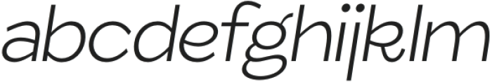 ZT Glora Pro Extra Light Italic otf (200) FONT