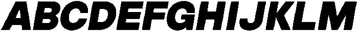 ZT Hakimi Black Italic otf (900) Font UPPERCASE