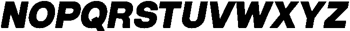 ZT Hakimi Black Italic otf (900) Font UPPERCASE