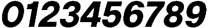 ZT Hakimi Bold Italic otf (700) Font OTHER CHARS