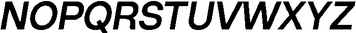 ZT Hakimi Demi Bold Italic otf (600) Font UPPERCASE
