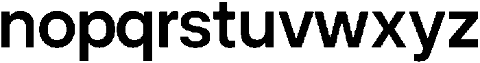ZT Hakimi Demi Bold otf (600) Font LOWERCASE