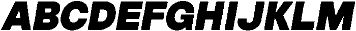 ZT Hakimi Extra Black Italic otf (900) Font UPPERCASE