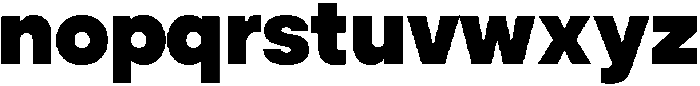 ZT Hakimi Extra Black otf (900) Font LOWERCASE