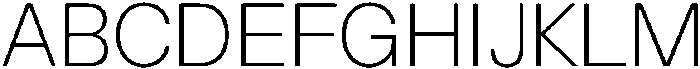 ZT Hakimi Extra Light otf (200) Font UPPERCASE