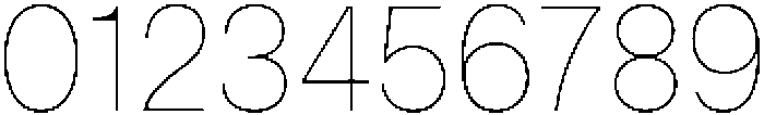 ZT Hakimi Hairline otf (100) Font OTHER CHARS
