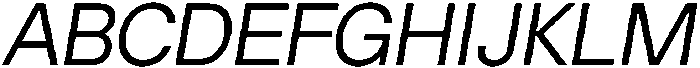 ZT Hakimi Italic otf (400) Font UPPERCASE