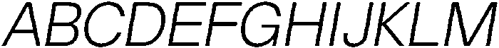 ZT Hakimi Light Italic otf (300) Font UPPERCASE