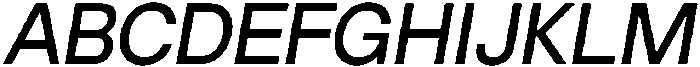 ZT Hakimi Medium Italic otf (500) Font UPPERCASE