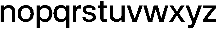 ZT Hakimi Medium otf (500) Font LOWERCASE