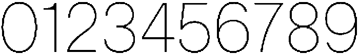 ZT Hakimi Thin otf (100) Font OTHER CHARS