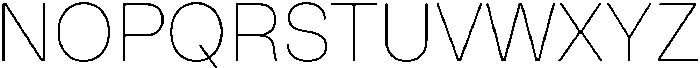 ZT Hakimi Thin otf (100) Font UPPERCASE