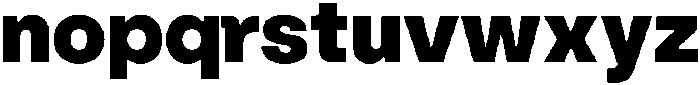 ZT Hoky Black otf (900) Font LOWERCASE