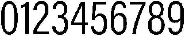 ZT Hoky Condensed otf (400) Font OTHER CHARS