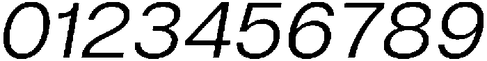 ZT Hoky Light Italic otf (300) Font OTHER CHARS