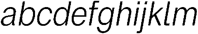 ZT Hoky Light Semi Condensed Italic otf (300) FONT
