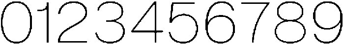 ZT Hoky Thin otf (100) Font OTHER CHARS
