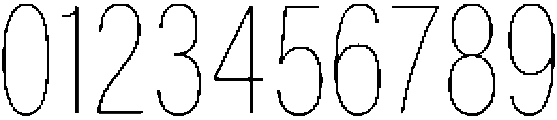 ZT Hoky Variable Thin Condensed ttf (100) Font OTHER CHARS