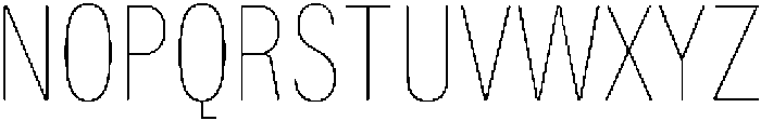 ZT Hoky Variable Thin Condensed ttf (100) Font UPPERCASE