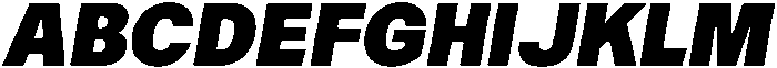 ZT Moven Black Italic otf (900) Font UPPERCASE