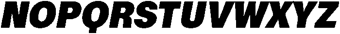 ZT Moven Black Italic otf (900) Font UPPERCASE