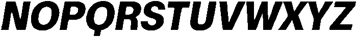 ZT Moven Bold Italic otf (700) Font UPPERCASE