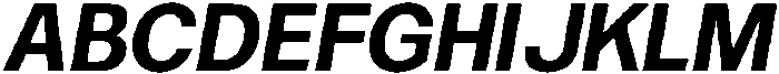 ZT Moven Demi Bold Italic otf (600) Font UPPERCASE
