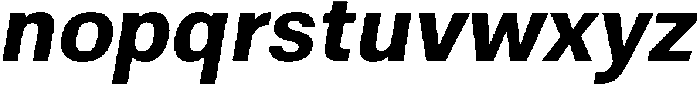 ZT Moven Demi Bold Italic otf (600) Font LOWERCASE