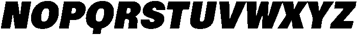 ZT Moven Extra Black Italic otf (900) Font UPPERCASE